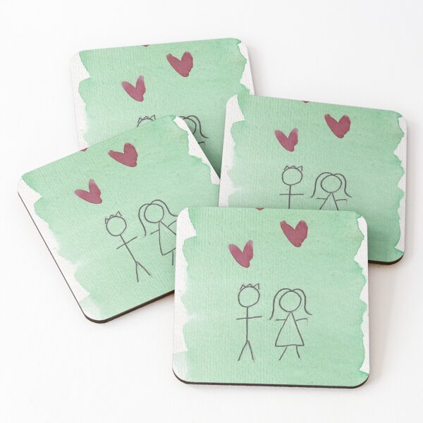Item preview, Husband and Wife designed and sold by Kirsten Robinson Art.
