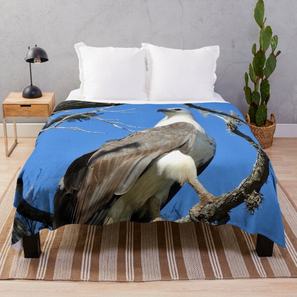 Item preview, White bellied se eagle striking pose designed and sold by Mark Grimsley.