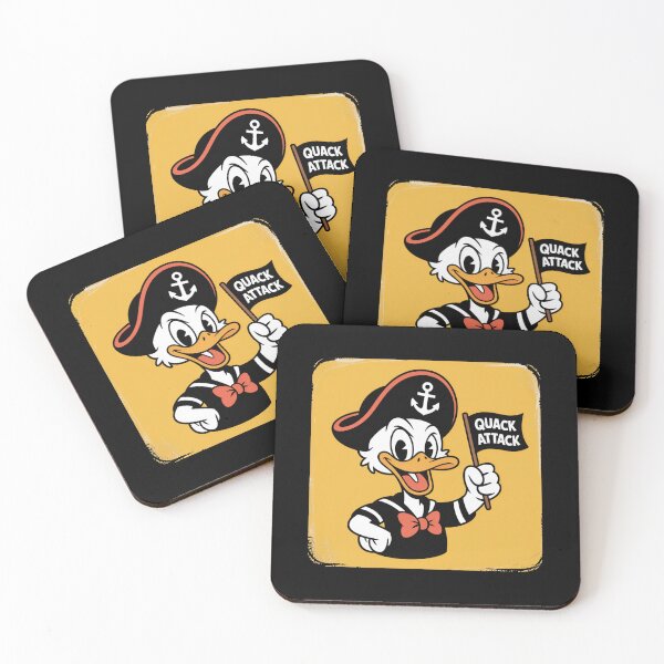 Item preview, Quack Attack Pirate Design designed and sold by Peter Stawicki.