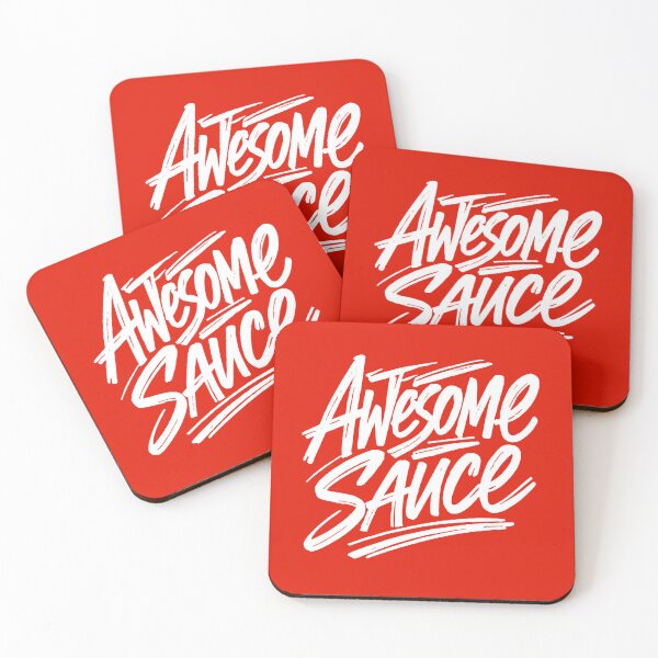Item preview, Awesome Sauce White Lettering designed and sold by Kalaidax.