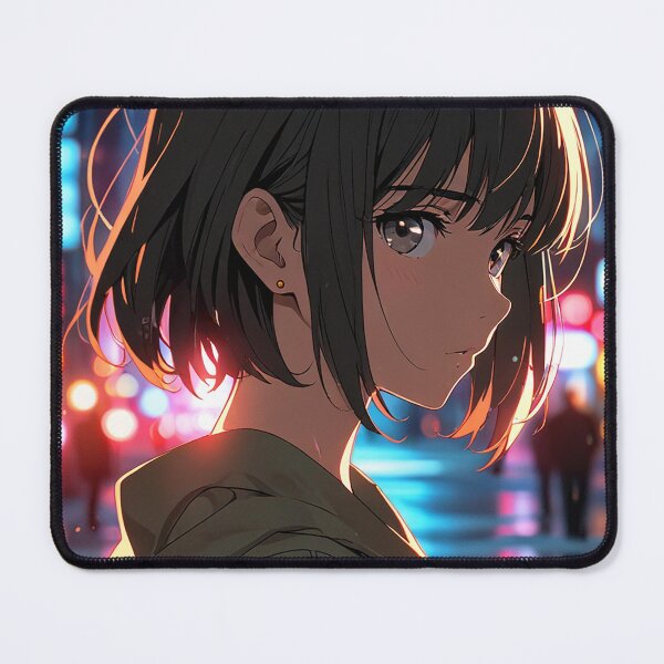 Item preview, thoughtful anime girl designed and sold by elvisart25.