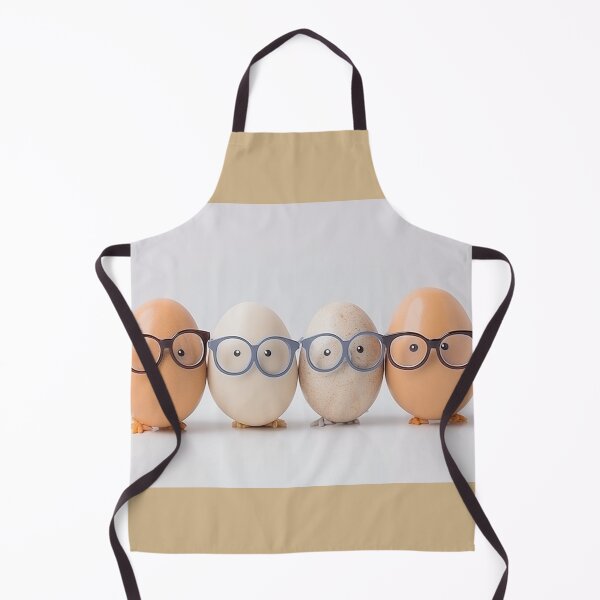 Item preview, Four Eggs in Glasses looking at you designed and sold by Roxane Bay.