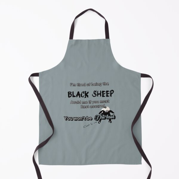 Item preview, Funny Black Sheep Quote – Outsider Humor Sarcastic Design designed and sold by Heal of Souls Designs .
