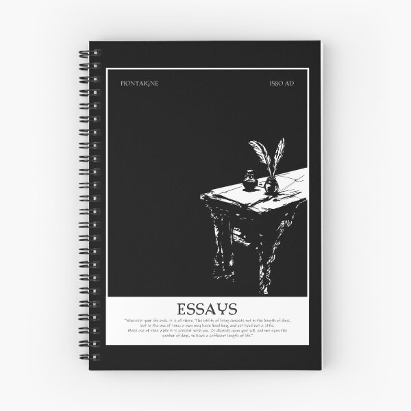 Item preview, Essays by Montaigne Print designed and sold by Y.S. Stephen.