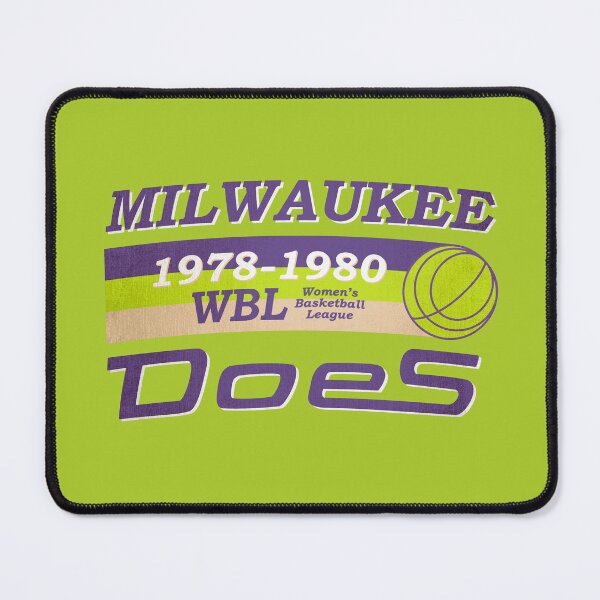 Item preview, Milwaukee Does 1978-1980 • Women's Basketball league designed and sold by MKE Rhine Maiden • Grumble Services, LLC..