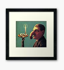 philosopher's lamp rené Magritte philosopher's lamp Framed Print