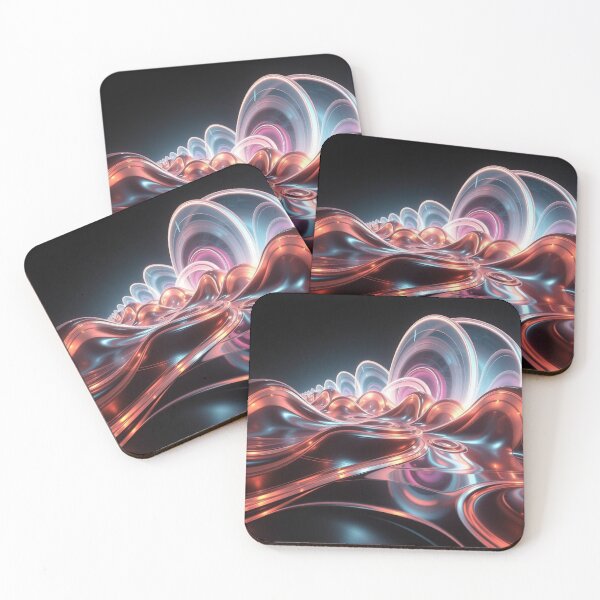 Item preview, NeoLume Drift – Futuristic Liquid Wave in Neon Chrome and Glowing Light designed and sold by Harmonic_Layers.