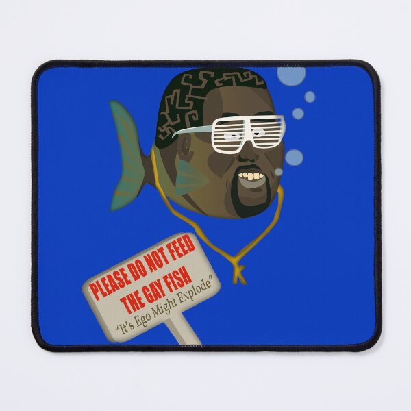 Item preview, Please Do not Feed The Gay Fish designed and sold by Ogfx.