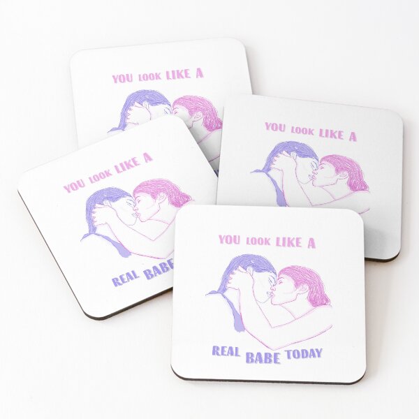 Item preview, You Look Like a Real Babe Today designed and sold by kate0326.