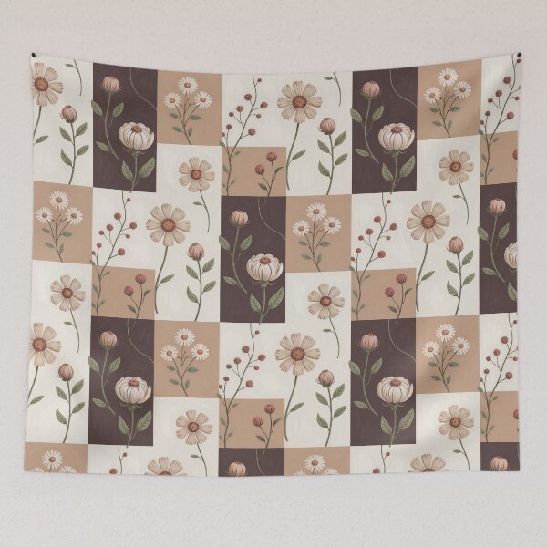 Item preview, Japandi Floral  Seamless Pattern, Floral Seamless Pattern designed and sold by ORA_ORA.