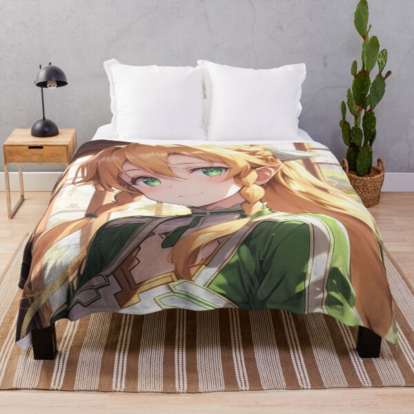 Artikelvorschau, Leafa Serene Green Sword Art Online Anime Kirschblüte entworfen und verkauft von juniorcastros.