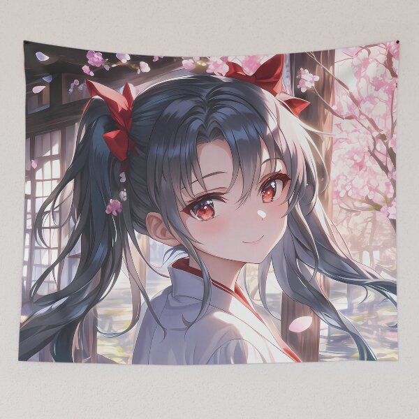 Item preview, Akame Silent Blade Akame Ga Kill Anime Cherry Blossom designed and sold by juniorcastros.
