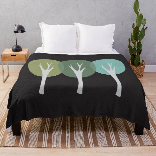 Item preview, Minimalist Eucalyptus Trees Nature Art designed and sold by cuttothechase09.