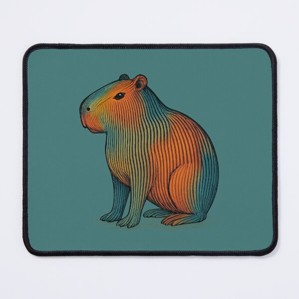 Item preview, Zen Stripes: The Capybara Spirit designed and sold by Capybarastore_77.