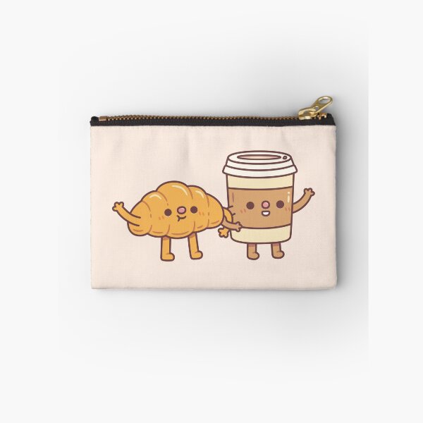 Item preview, Cute Croissant And Coffee designed and sold by rustydoodle.
