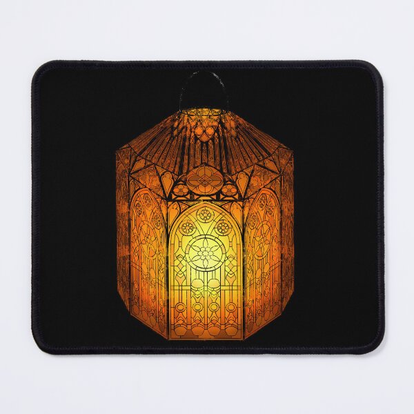 Item preview, Orange Stained Glass Lantern designed and sold by Oneiromancer’s Trove .