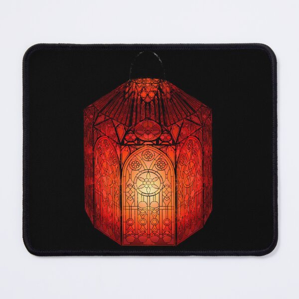 Item preview, Red Stained Glass Lantern designed and sold by Oneiromancer’s Trove .