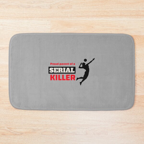 Item preview, Proud Parent of a Serial Killer Volleyball  designed and sold by RGeezTees.
