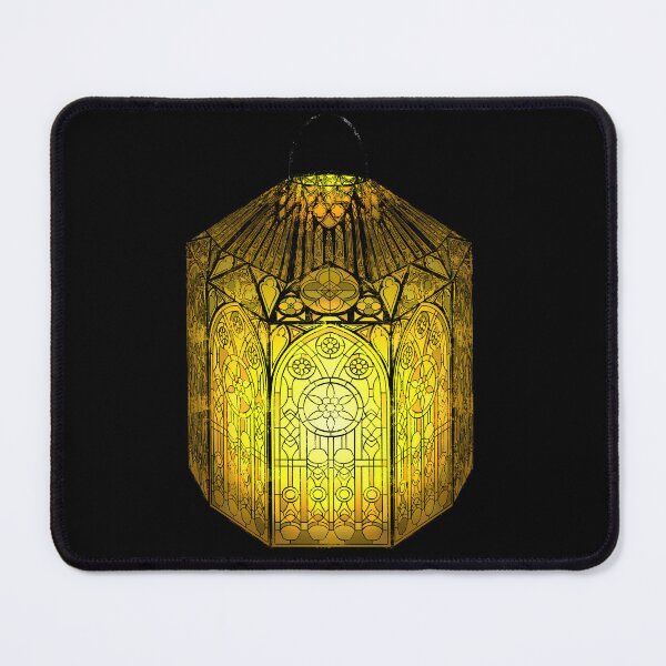 Item preview, Yellow Stained Glass Lantern designed and sold by Oneiromancer’s Trove .