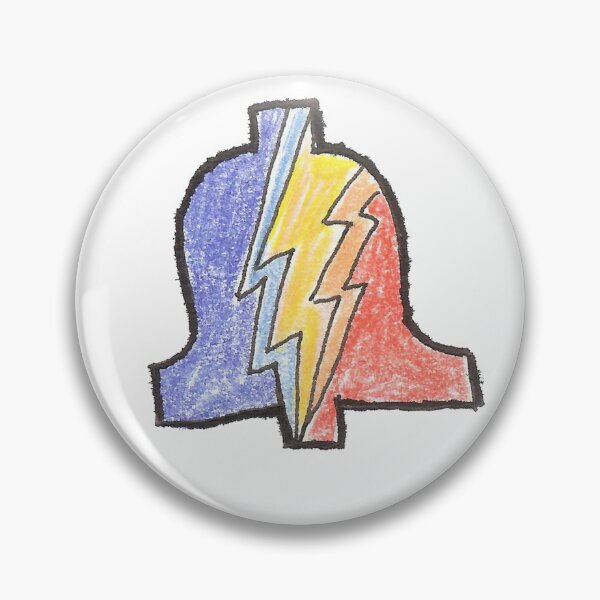 Item preview, Hand-drawn PLA bell logo designed and sold by Phone Losers of America.
