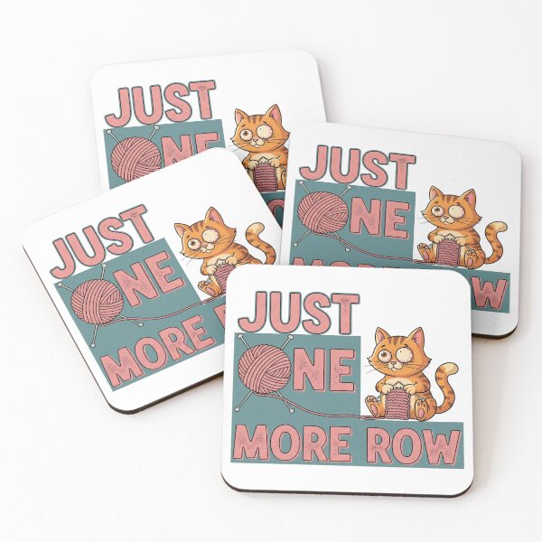 Item preview, Just One More Row designed and sold by KnotYourGuru.