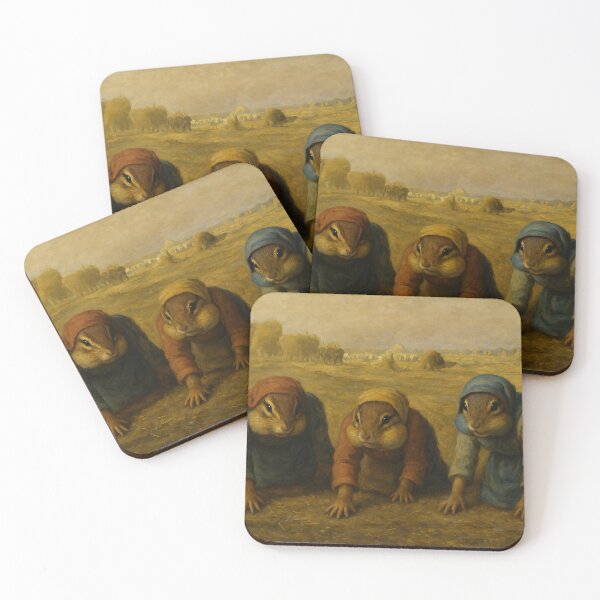 Item preview, Les Tamias Glaneuses (The Chipmunk Gleaners) designed and sold by Tridentulus.