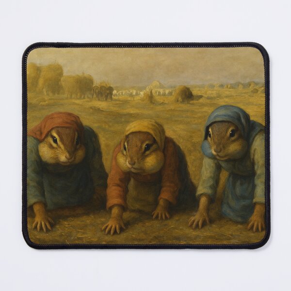 Item preview, Les Tamias Glaneuses (The Chipmunk Gleaners) designed and sold by Tridentulus.