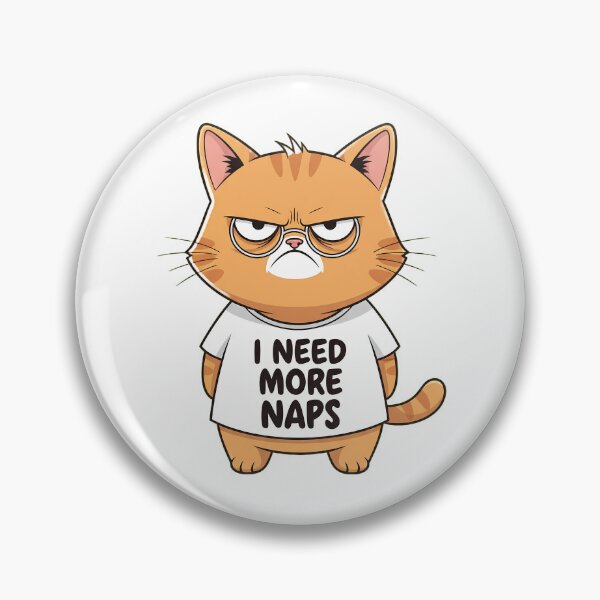 Item preview, Just Grumpy - Classic Grumpy Cat Art Print designed and sold by FreshPrintCo.