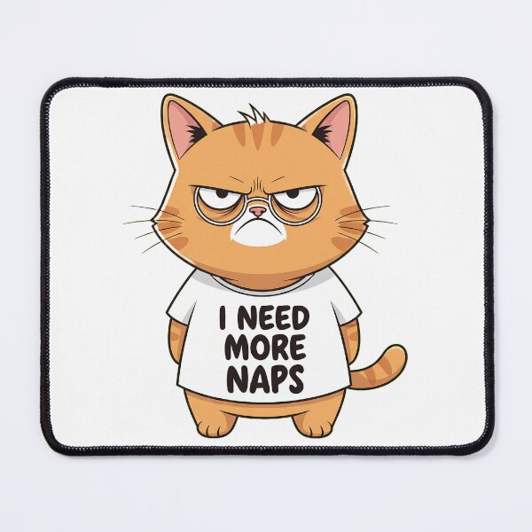 Item preview, Just Grumpy - Classic Grumpy Cat Art Print designed and sold by FreshPrintCo.