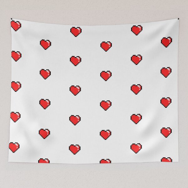 Item preview, Red Pixel Heart designed and sold by mnno3.