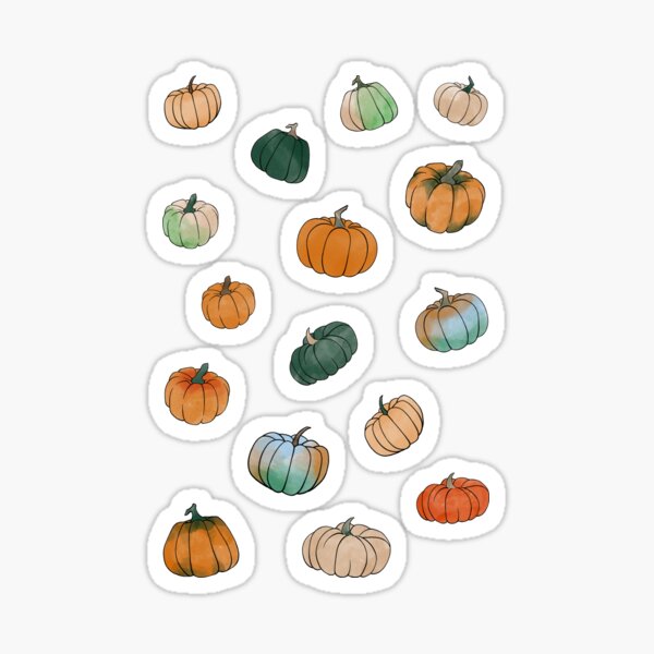 Item preview, Watercolor Pumpkin Set designed and sold by Oneiromancer’s Trove .