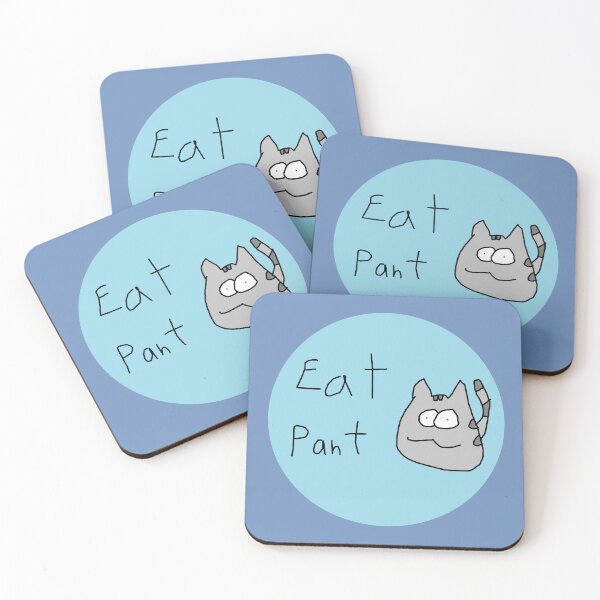 Item preview, Eat Pant Cat designed and sold by CoolDuck69.