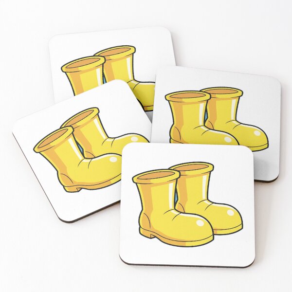 Item preview, rubber boots isolated designed and sold by AwardArt33.