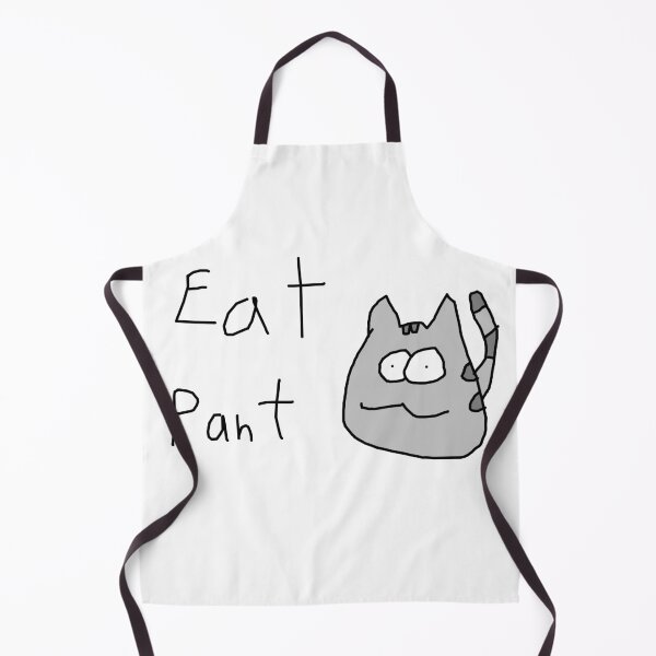 Item preview, Eat Pant Gray Cat designed and sold by CoolDuck69.