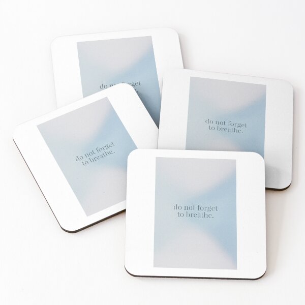 Item preview, Do Not Forget to Breathe designed and sold by Holistic Habit Hub.