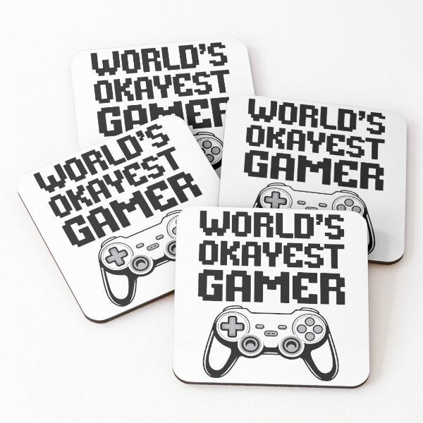 Item preview, World's Okayest Gamer. Version 2 designed and sold by ArthousePromos.