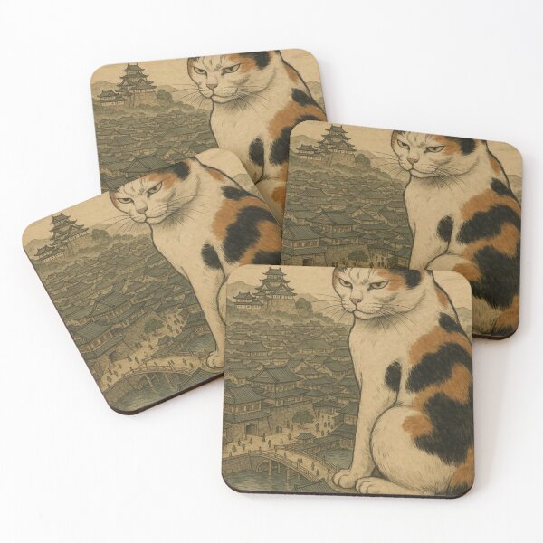 Item preview, Kaiju Neko: Penjajah Bandar Edo designed and sold by The-Onyxx.