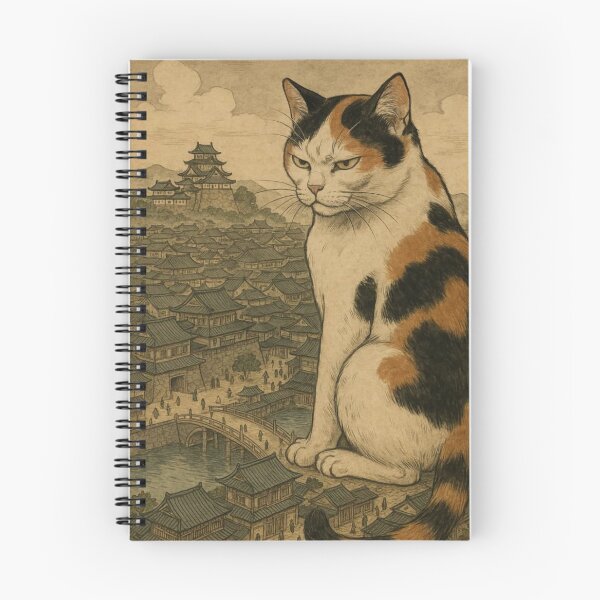 Item preview, Kaiju Neko: Penjajah Bandar Edo designed and sold by The-Onyxx.