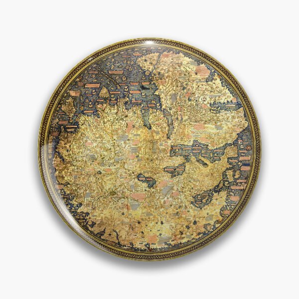 Item preview, Mapamundi de Fra Mauro c. 1457 designed and sold by OffCide.