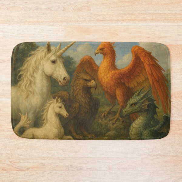 Item preview, Fantasy mythical creature, magical dragon designed and sold by Mauswohn.