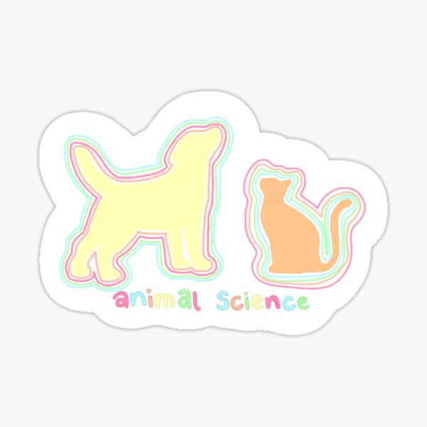 Item preview, Animal science major cat and dog  designed and sold by College-designs26.