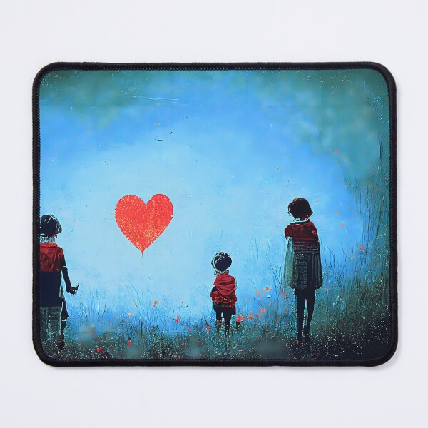 Item preview, THE WINTER PROMISE (BLUE) designed and sold by Jem | Challenge Perspectives. (Mindful art lives here).