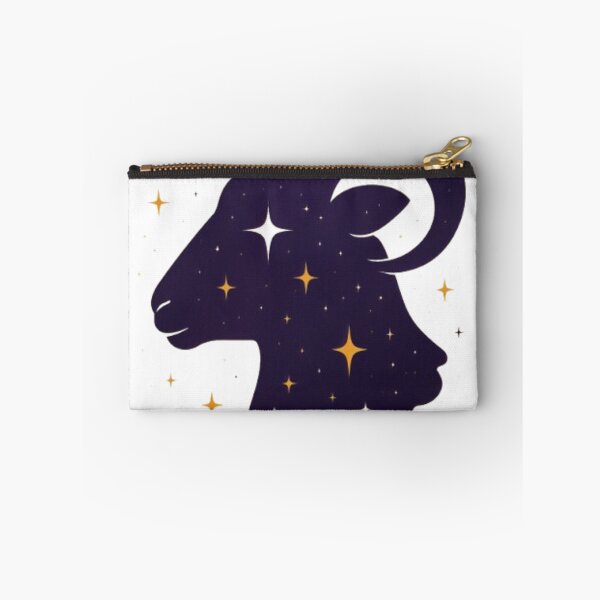 Item preview, goat  face silhouette with twinkling stars designed and sold by optimusprime39.