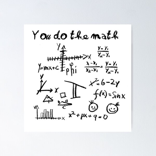 Item preview, You Do The Math designed and sold by Square Root of Squid.