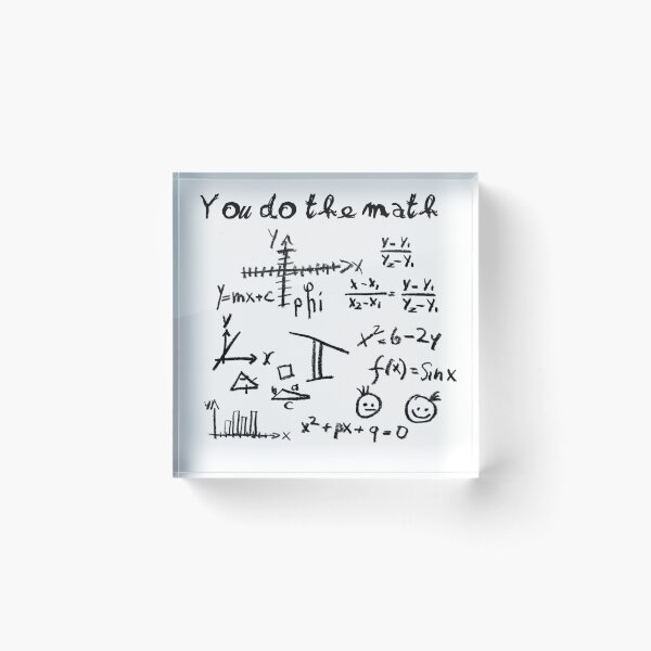 Item preview, You Do The Math designed and sold by Square Root of Squid.