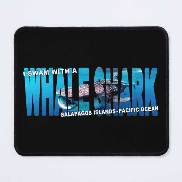 Item preview, I Swam With A WHALE SHARK Galapagos Islands Pacific Ocean designed and sold by Adam Gormley.