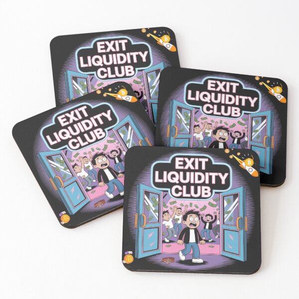 Item preview, You are the exit liquidity crypto club  designed and sold by Oommen Studio .