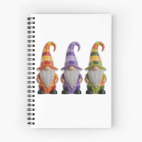 Item preview, Three Fun Halloween Gnomes designed and sold by Sublime Studio graphics.