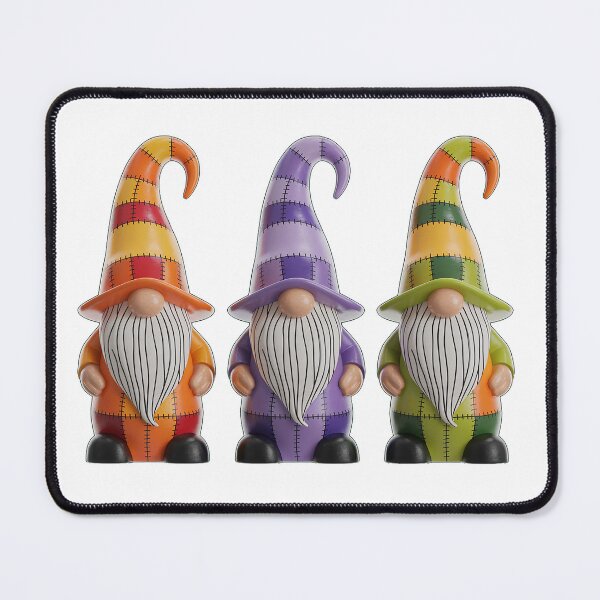 Item preview, Three Fun Halloween Gnomes designed and sold by Sublime Studio graphics.