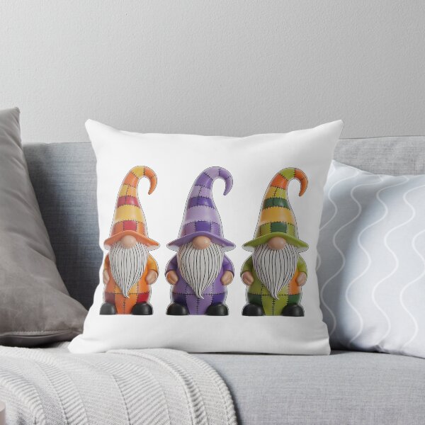 Item preview, Three Fun Halloween Gnomes designed and sold by Sublime Studio graphics.
